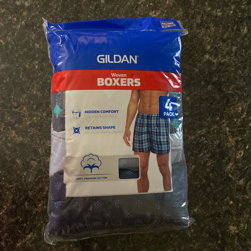 New in a pack! 4 Men’s soft cotton Boxers
